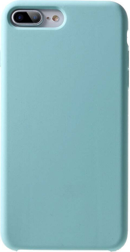 iPhone 8 Plus / 7 Plus Fôret Silikon Deksel - Lyseblå