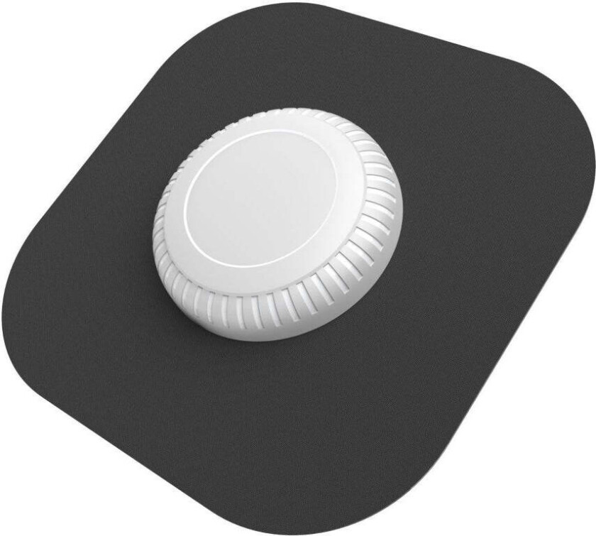 Stick-On Silikon Deksel for AirTag - Hvit