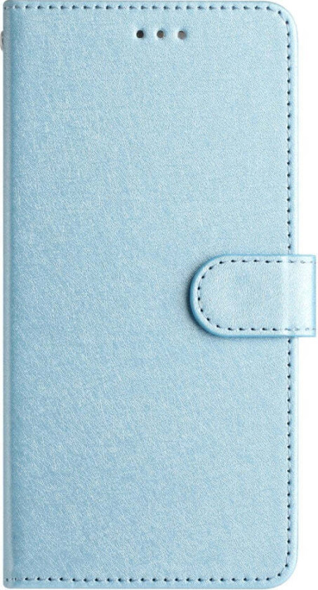 iPhone 12 Pro Max Deksel i Kunstskinn med Lommebok & Stropp - Blå