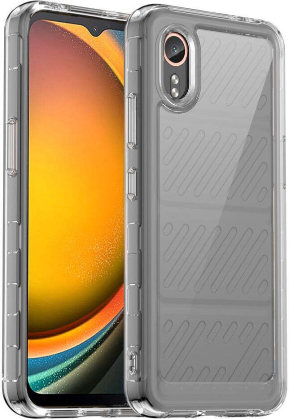 Samsung Galaxy Xcover 7 Hybrid Plast Deksel - Gjennomsiktig