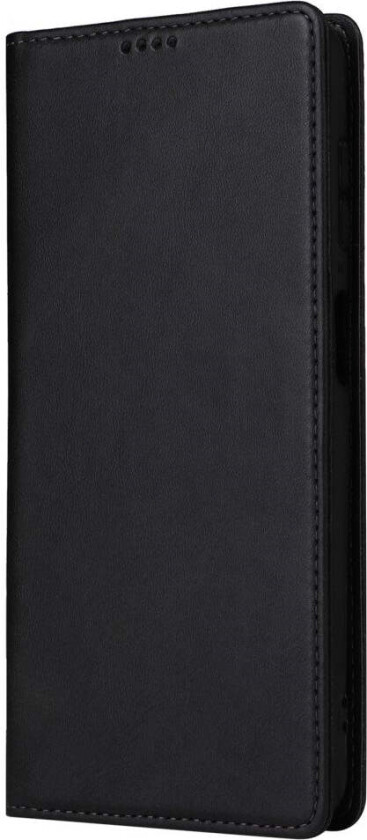 Samsung Galaxy A13 (4G/5G) / A04s / M13 Kunstskinn Flip Deksel m. Kortholder & Ståfunksjon - Svart