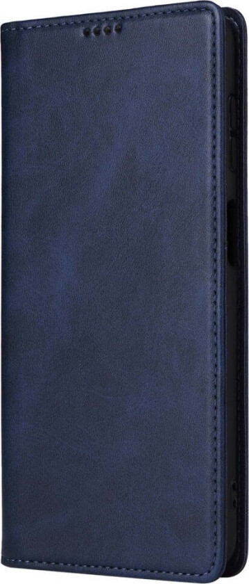 Samsung Galaxy A13 (4G/5G) / A04s / M13 Kunstskinn Flip Deksel m. Kortholder & Ståfunksjon - Mørk Blå