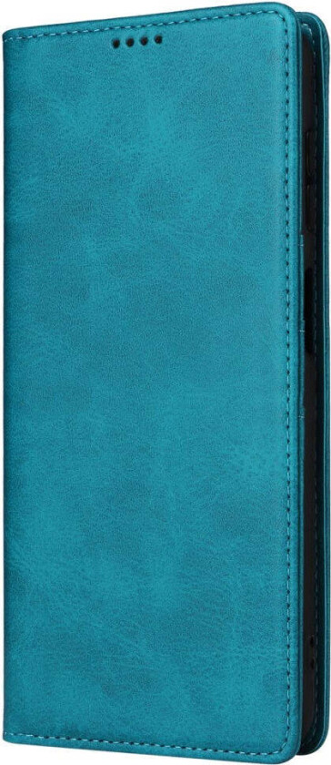 Samsung Galaxy A13 (4G/5G) / A04s / M13 Kunstskinn Flip Deksel m. Kortholder & Ståfunksjon - Blå