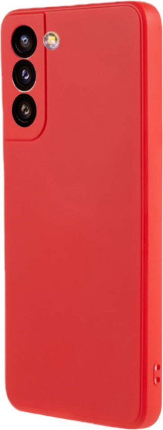 Samsung Galaxy S21+ (Plus) Fôret Fleksibelt Plast Deksel - Rød