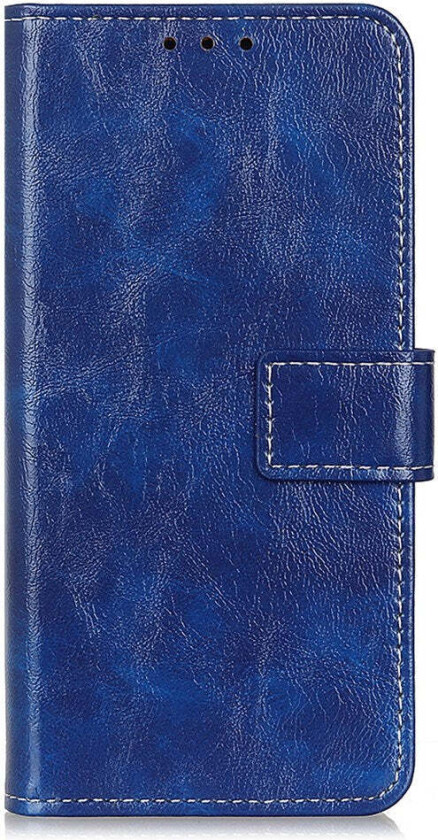 Samsung Galaxy S24+ (Plus) Kunstskinn Flip Deksel - Blå