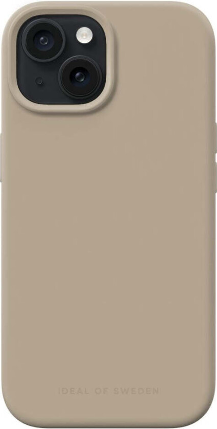 iDeal Of Sweden iPhone 16e / 15 / 14 / 13 Silicone Deksel - Beige