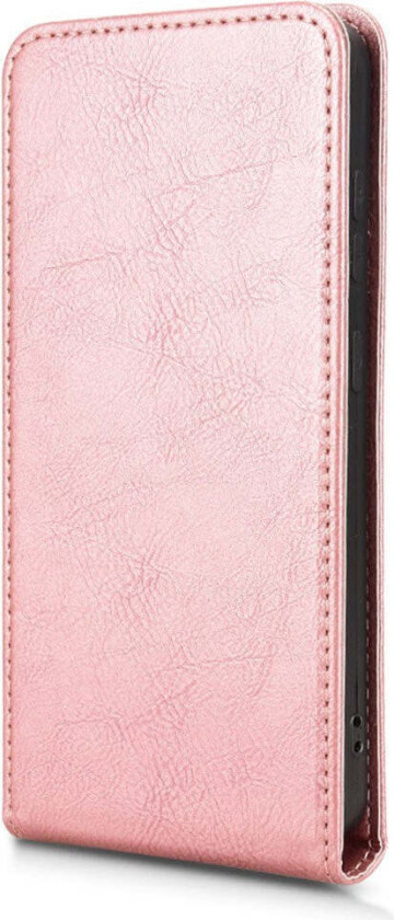 Samsung Galaxy S25 Edge Vertikalt Flip Deksel med Lommebok - Rose Gold