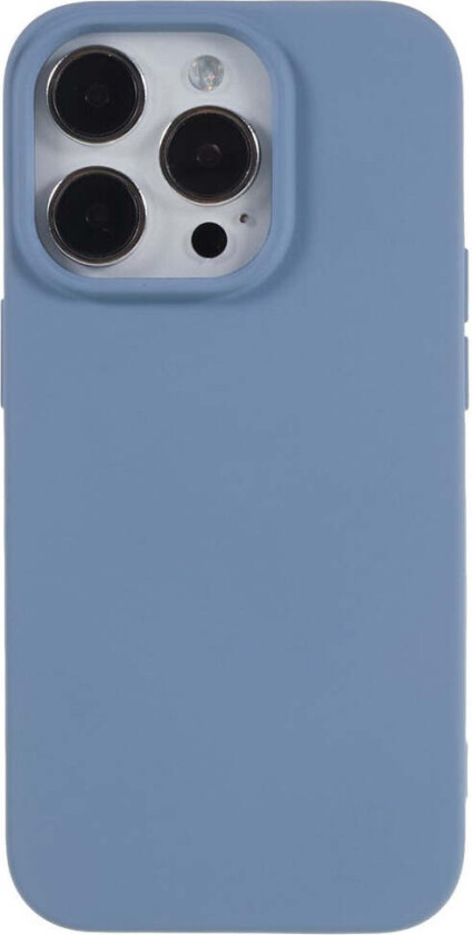 iPhone 14 Pro Max Fôret Fleksibelt Plast Deksel - Grå