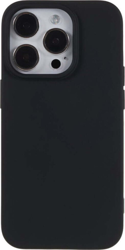 iPhone 14 Pro Max Fôret Fleksibelt Plast Deksel - Svart