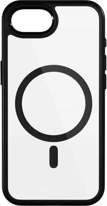 iPhone 16e Epico Mag+ Hero Pro Deksel - MagSafe Kompatibel - Gjennomsiktig / Svart