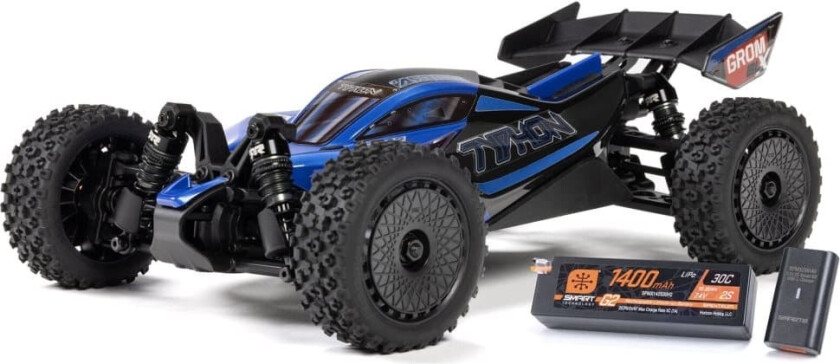 ARRMA Typhon Grom 223S BLX 4WD Blue/Black - RTR