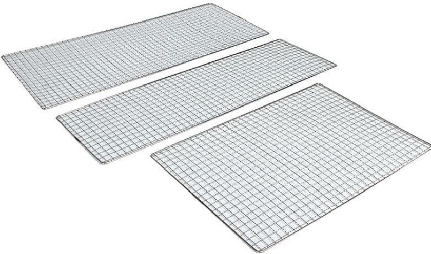 Bilde av INF Grillrist i rustfritt stål for kraftig bruk 29,5 x 44 cm