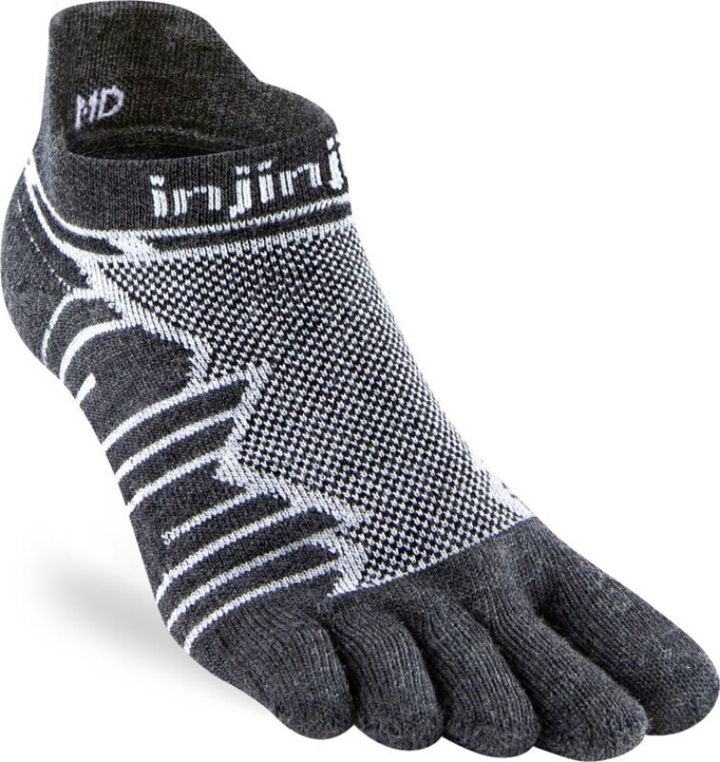 Ultra Run No-Show Wool Slate