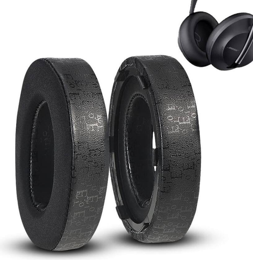 Kjølende gel Bose NC700 øreputer - Ekstra øreputer til Bose NC700 hodetelefoner (svart)