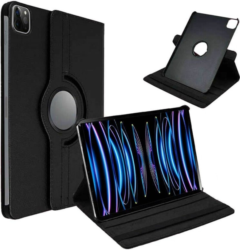 360° roterbar deksel Apple iPad Pro 11 (2021) - Sort