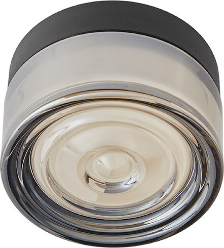 Otto Wave Vegglampe/Taklampe IP65 Smoked