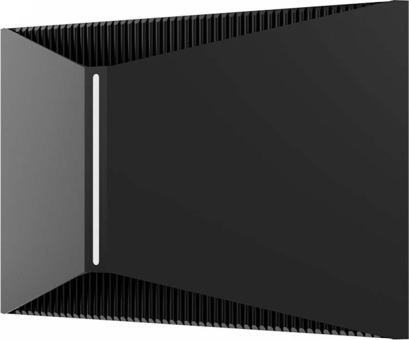 X Vegglampe IP65 Black