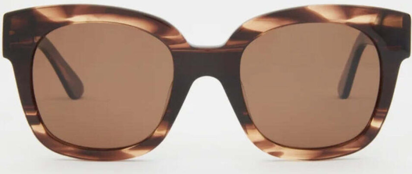 CHLOE SUNGLASSES Mørk Brun, 2,5+