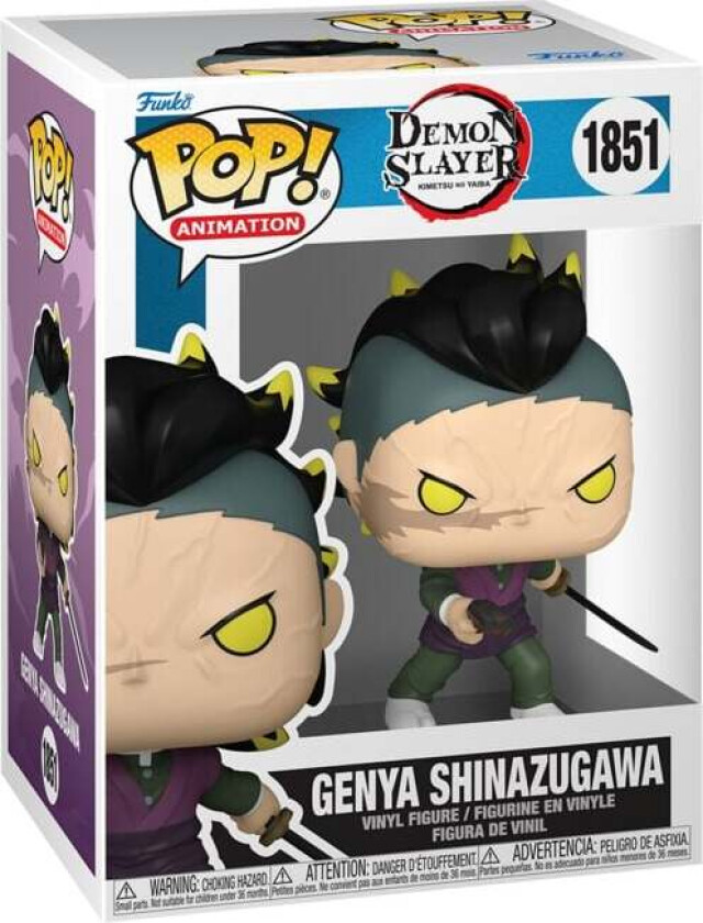 Genya Shinazugawa (Demon Form) Vinylfigur 1851 - Funko Pop! - Funko Shop Europe