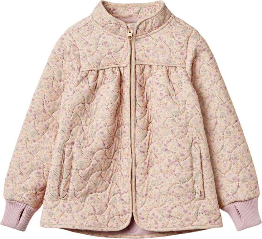 Thilde Termojakke Pansies | Rosa | 92 cm