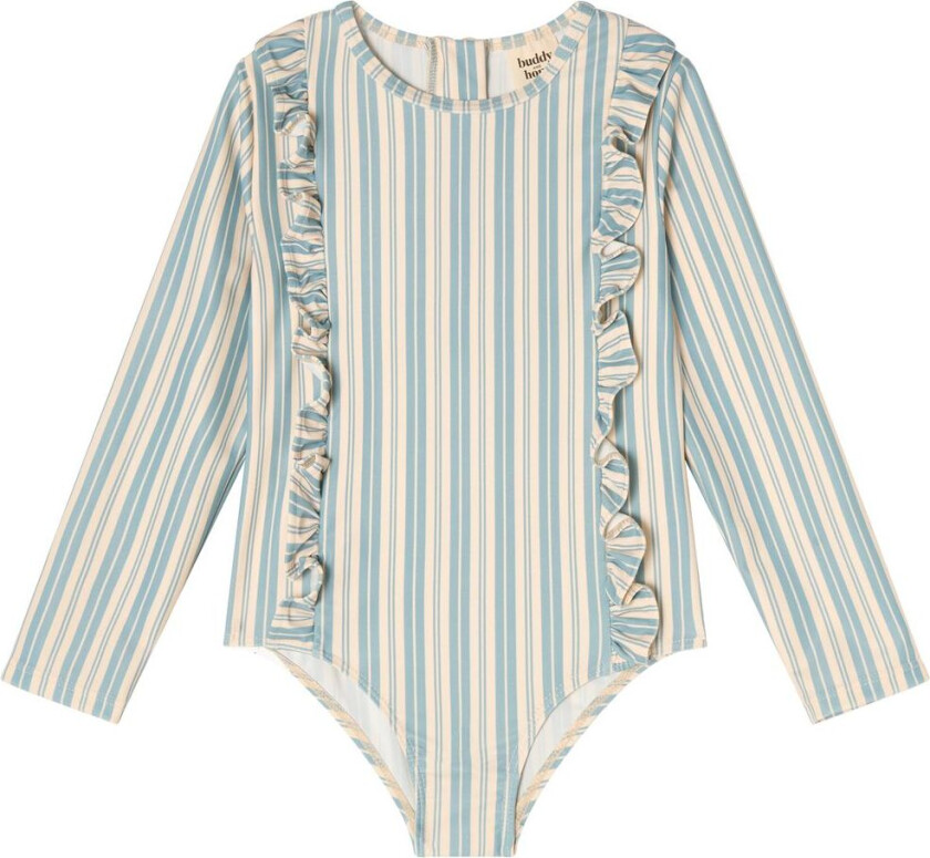 Alma UV-badedrakt Emil Stripe | Blå | 110/116 cm