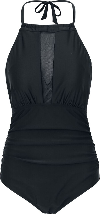 Badedrakt - Apple - S til 3XL - Damer - svart