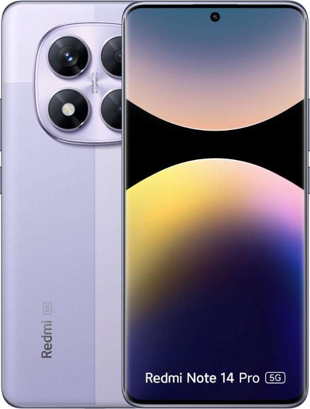 Redmi Note 14 Pro 5G Lavendel Lilla 8/256 Gb