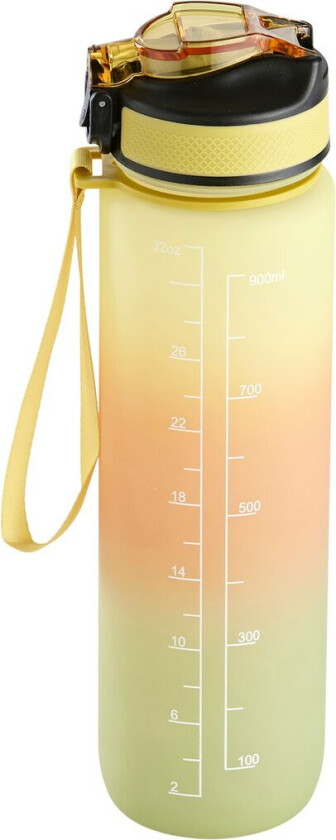 DAY DRIKKEFLASKE M/STROPP GUL/GRØNN/ORANSJE 900ML