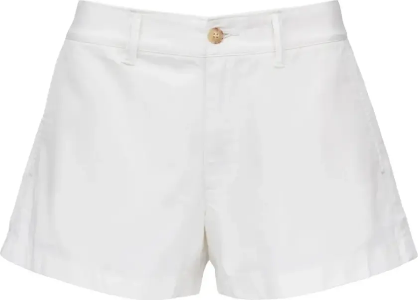 Dame, Shorts, Hvit, 2XS