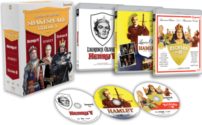 Laurence Olivier’s Shakespeare Trilogy (19441955) Bluray