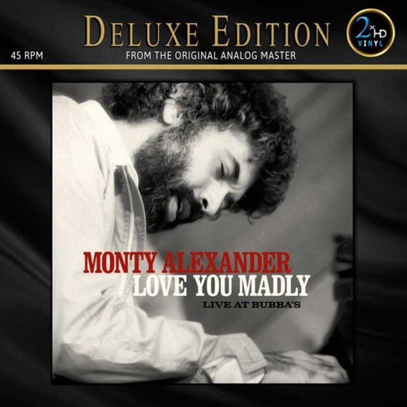 Monty Alexander Love You Madly Live At Bubba's LP/Vinyl