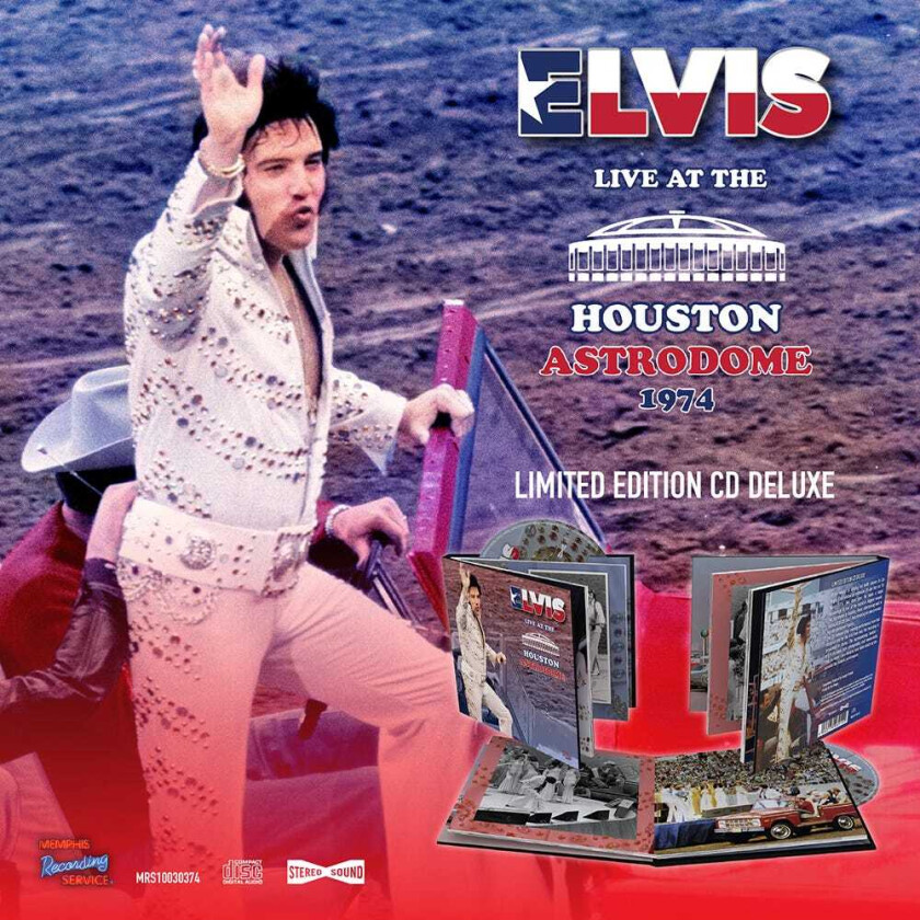 Elvis Presley Live at the Houston Astrodome 1974 CD