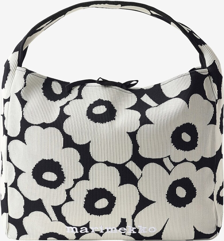 Knitted Bag Large Unikko - Svart