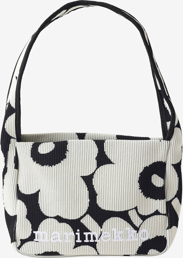 Knitted Shoulderbag Unikko - Svart