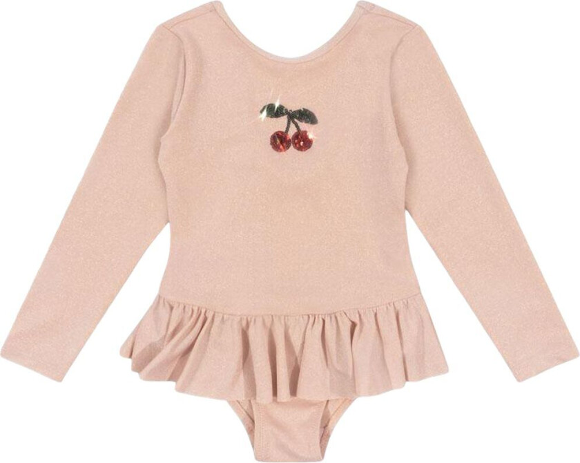 Jade Langermet Badedrakt Evening Sand | Rosa | 2 years