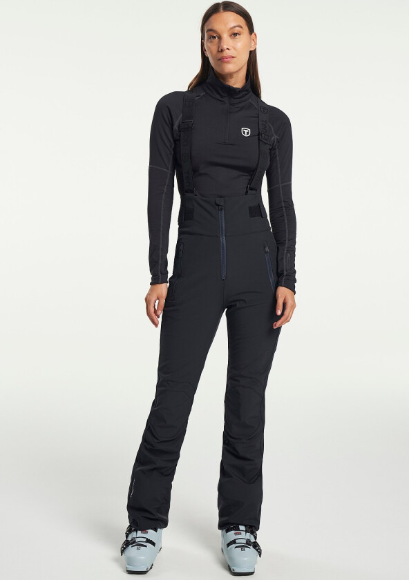 Skibukser Grace Softshell Ski Bib Woman - Svart