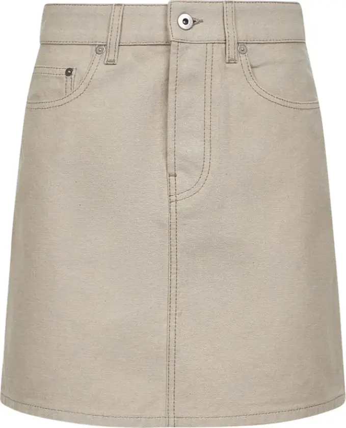 Dame, Skjørt, Beige, S