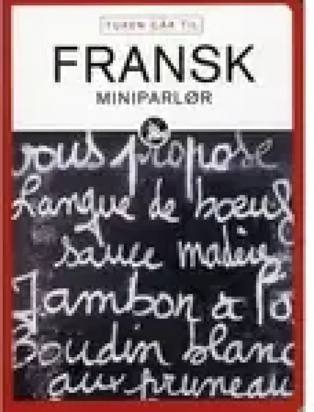 Politikens fransk miniparlør.