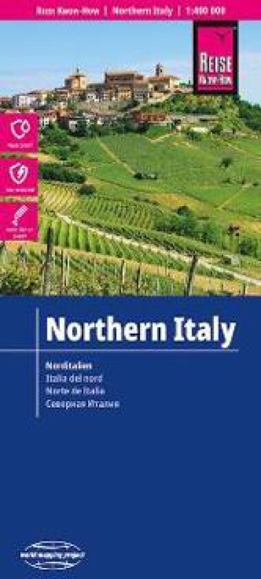Northern Italy Map