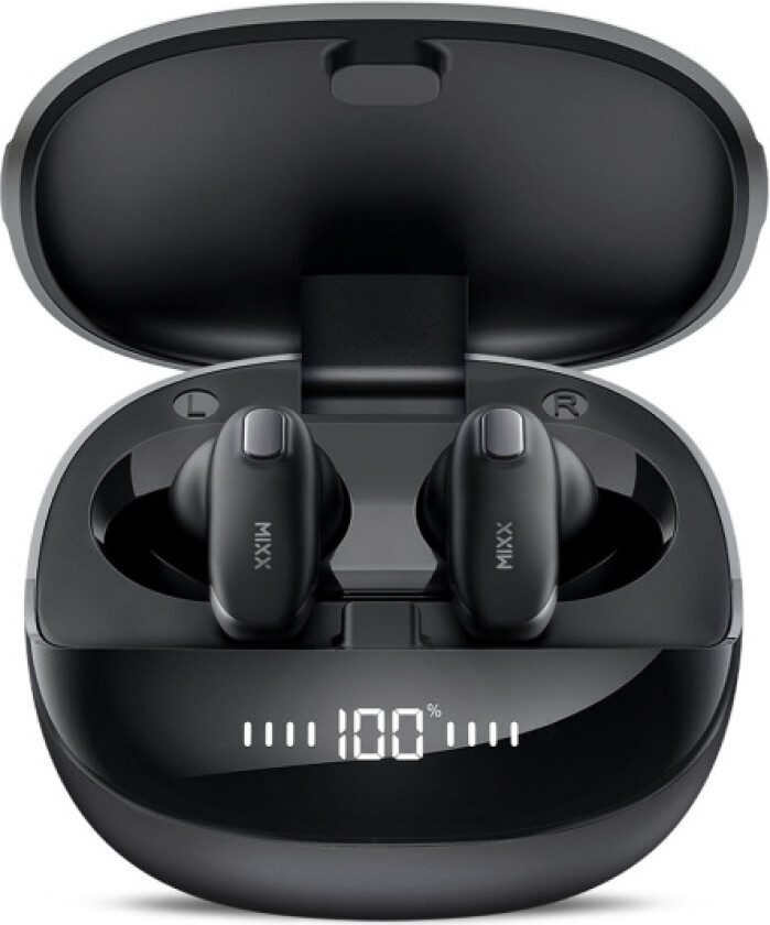 Hörlur Mini Charge 2 In-Ear Tws Qi Trådlös Svart