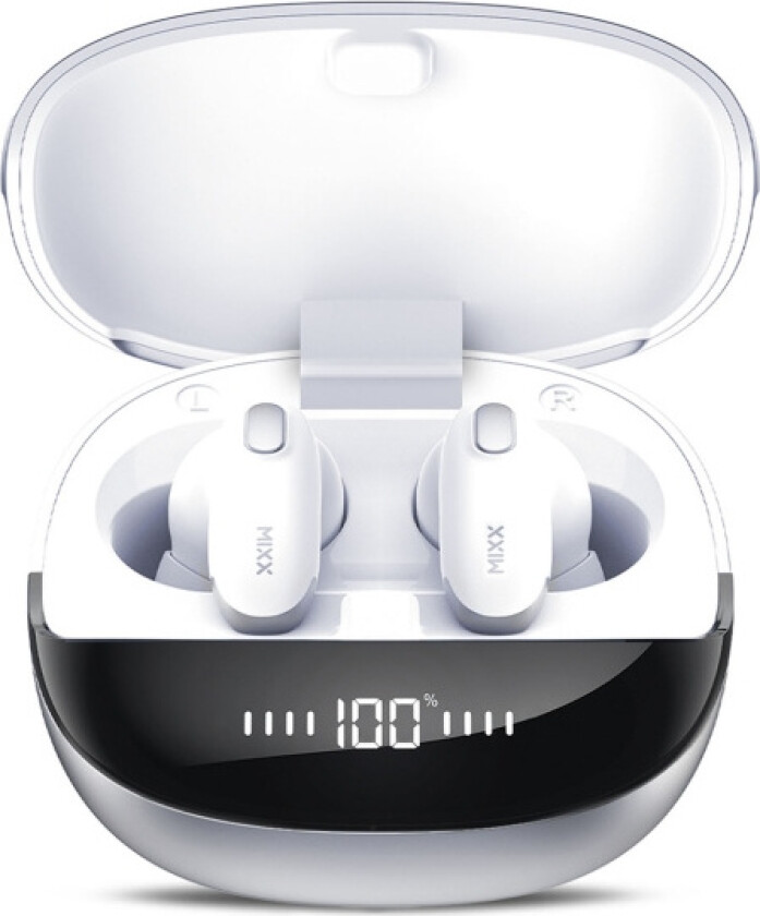 Hodetelefon Mini Charge 2 In-Ear Tws Qi Trådløs Hvit