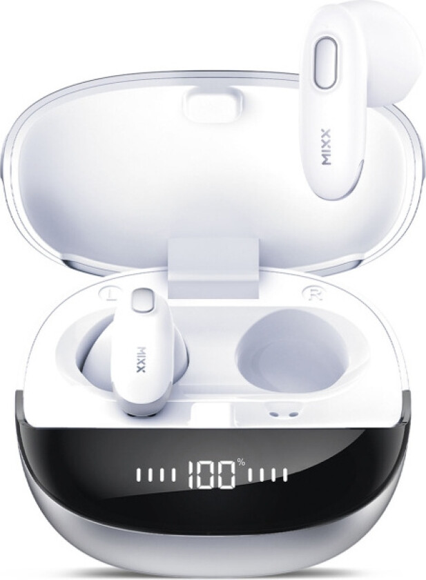 Hodetelefon Hybrid Charge 2 In-Ear Tws Qi Trådløs Hvit