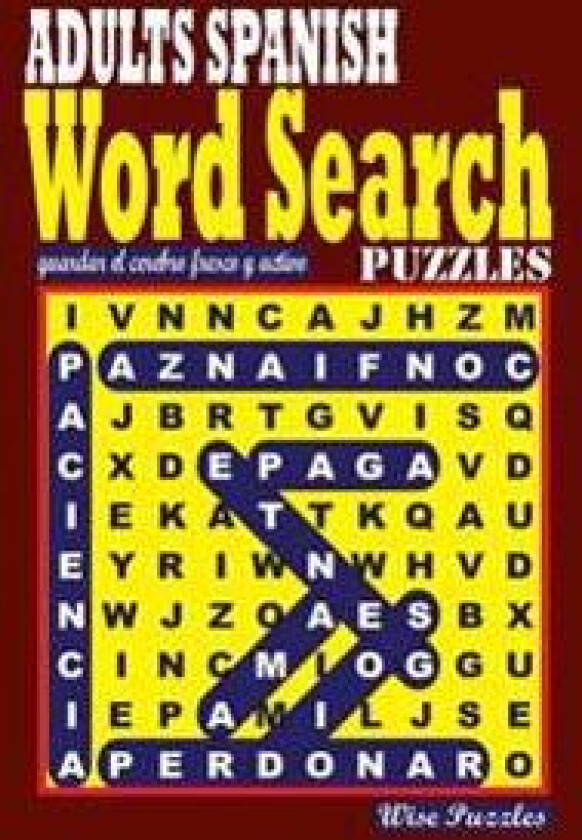 Adults Spanish Word Search Puzzles