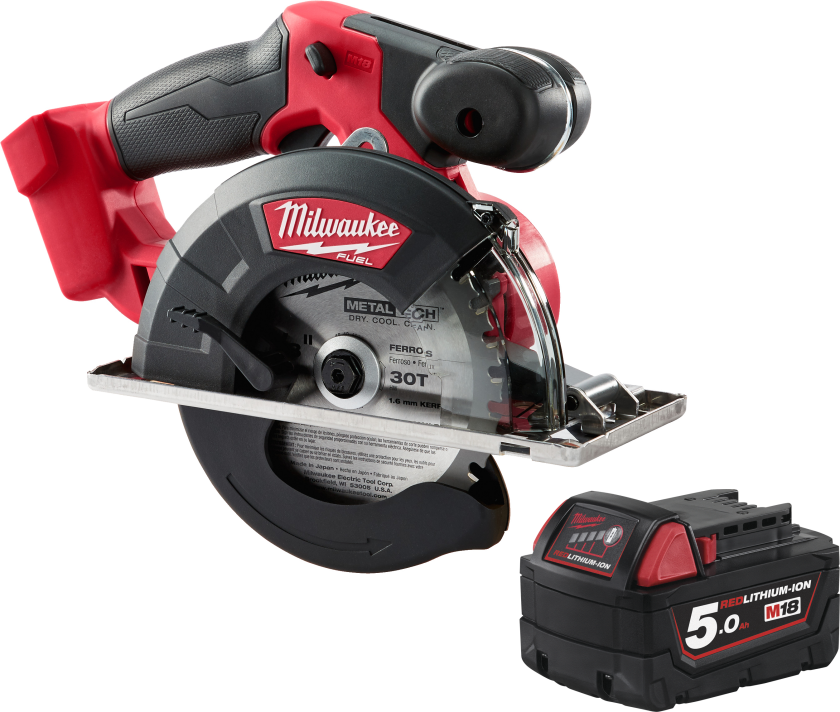Sampak M18: Metalrundsav FMCS-0 + batteri B5