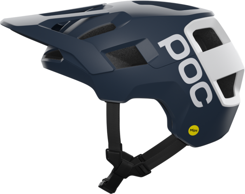 Kortal Race MIPS MTB sykkelhjelm - Apatite Navy Matt/Hydrogen White Matt