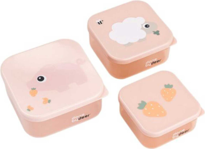 Done By Deer Snackboks Tiny Farm Powder 3-pakk