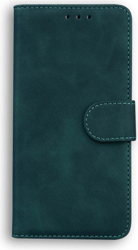 Samsung Galaxy A32 (4G) Kunstskinn Flip Deksel m. Kortholder & Ståfunksjon - Grønn