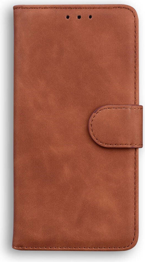 Samsung Galaxy A32 (4G) Kunstskinn Flip Deksel m. Kortholder & Ståfunksjon - Brun