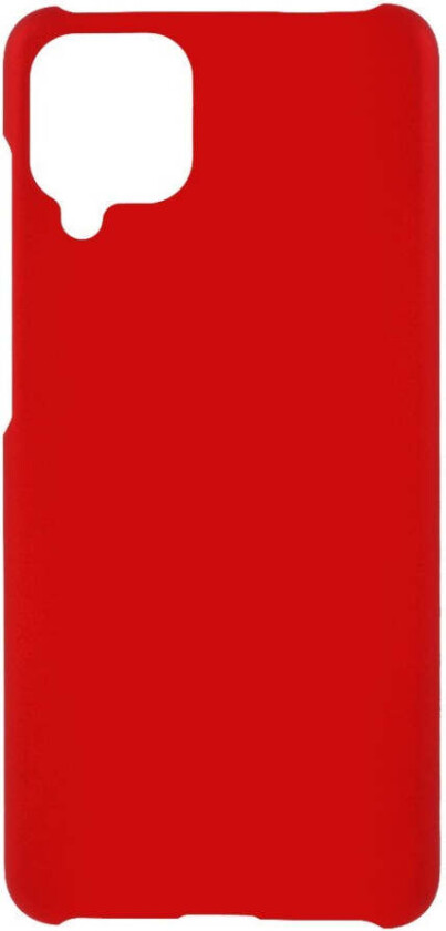 Samsung Galaxy A12 Hardt Plast Deksel - Rød