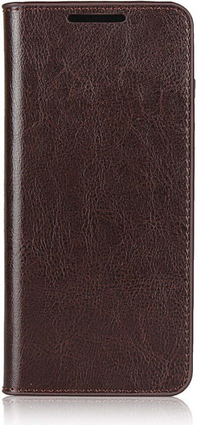 Samsung Galaxy S20 Kunstskinn Flip Deksel m. Kortholder & Ståfunksjon - Mørk Brun